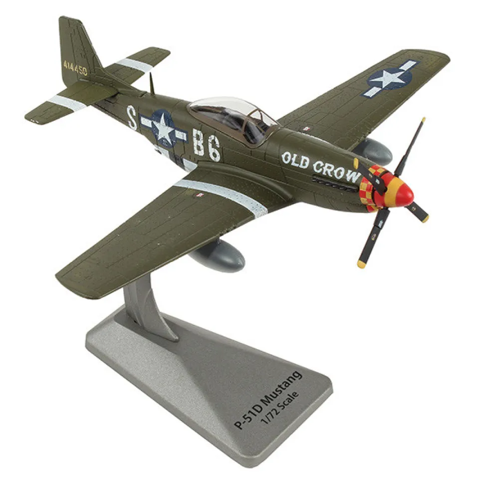 P-51D Mustang 1/72 Die Cast Model - Bud Anderson 1:72 Scale by Air Force 1
