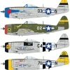 P-47D Thunderbolt 1/48 Kit Italeri (2835) 1:48 scale Plastic by Italeri