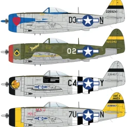 P-47D Thunderbolt 1/48 Kit Italeri (2835) 1:48 scale Plastic by Italeri