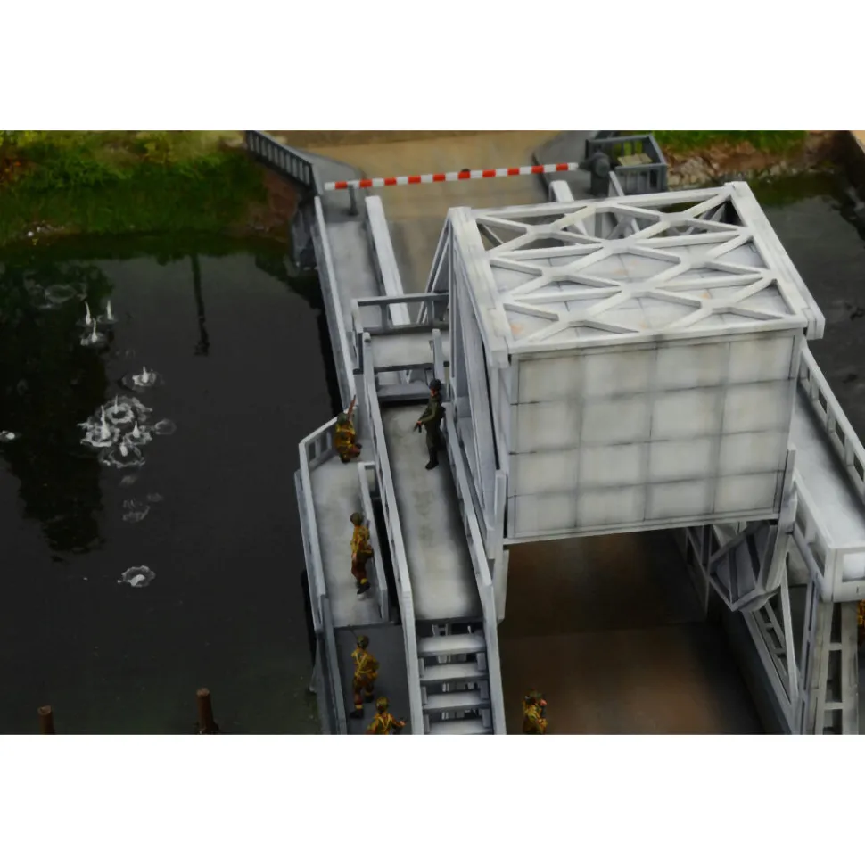 Pegasus Bridge Airborne Assault 1/72 Figure Kit 1:72 Scale Plastic Model Kit by Italeri