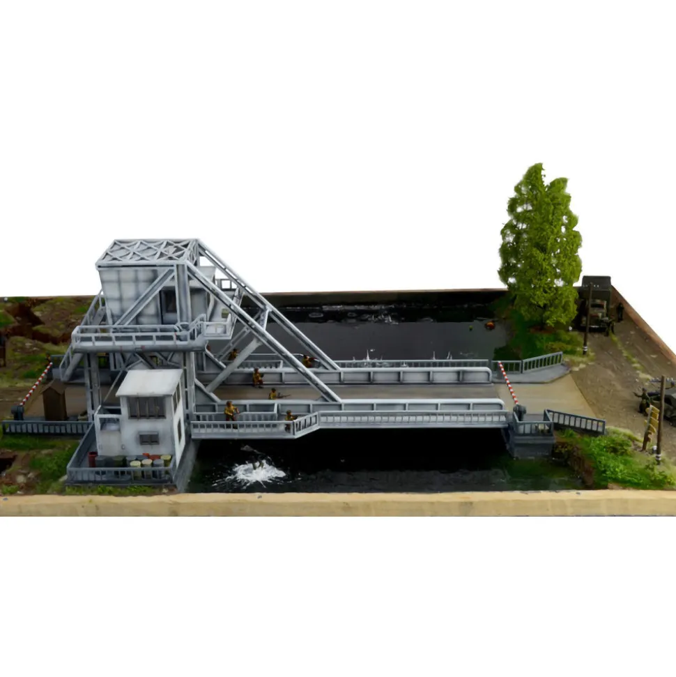 Pegasus Bridge Airborne Assault 1/72 Figure Kit 1:72 Scale Plastic Model Kit by Italeri
