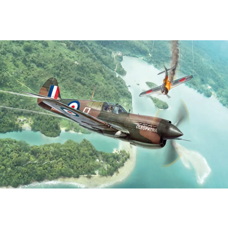 P-40 E/K Kittyhawk 1/48 Kit 1:48 Scale Plastic Model Kit by Italeri