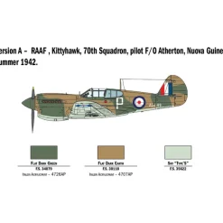 P-40 E/K Kittyhawk 1/48 Kit 1:48 Scale Plastic Model Kit by Italeri