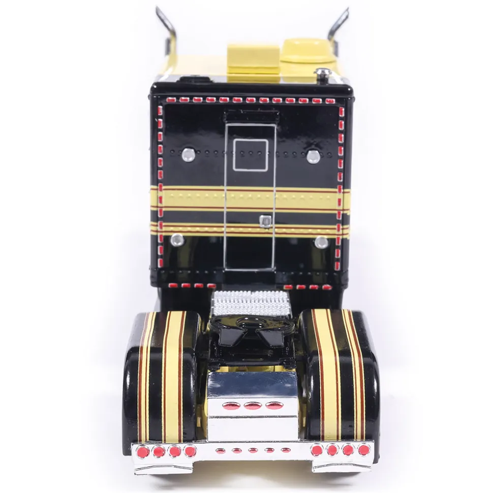 2002 Peterbilt 379 Big Bunk - Yellow And Black 1:64 Scale Diecast Model Truck by IXO Models
