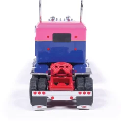 1973 Peterbilt 359 - Blue And Pink 1:64 Scale Diecast Model Truck by IXO Models
