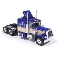 1973 Peterbilt 359 - Blue And Tan 1:64 Scale by IXO Models