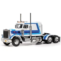 1980 Peterbilt 359 - Blue and White 1:43 Scale Diecast Model Truck by IXO Models