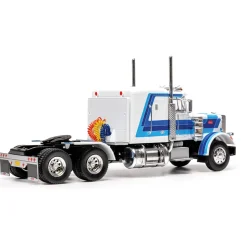 1980 Peterbilt 359 - Blue and White 1:43 Scale Diecast Model Truck by IXO Models
