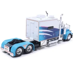 Peterbilt 379 - Blue & White 1:64 Scale Diecast Model Truck by IXO Models