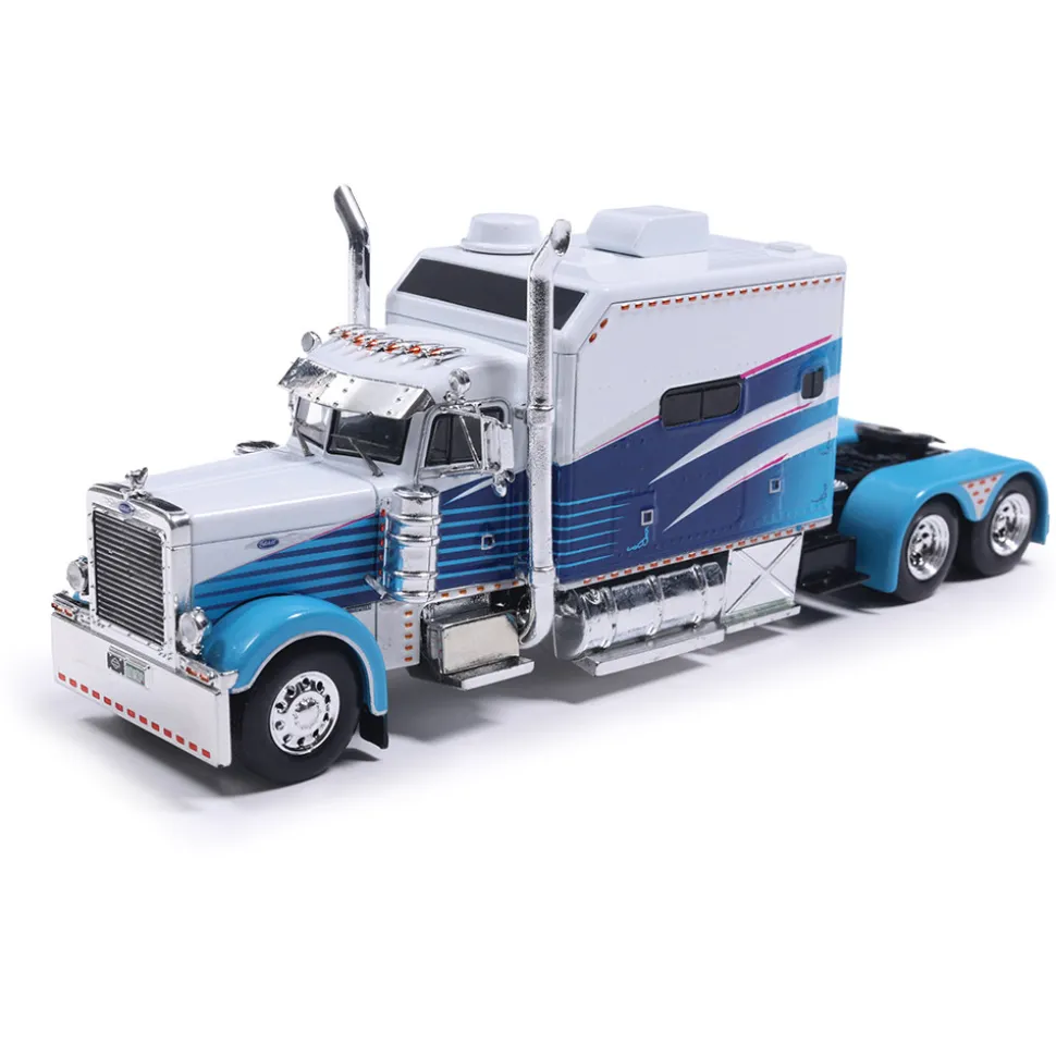 Peterbilt 379 - Blue & White 1:64 Scale Diecast Model Truck by IXO Models