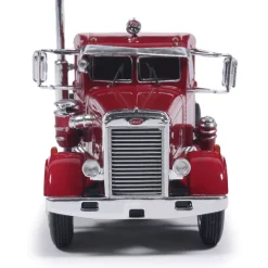 1963 Peterbilt 281 - Burgundy 1:64 Scale by IXO Models
