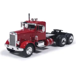 1963 Peterbilt 281 - Burgundy 1:64 Scale by IXO Models