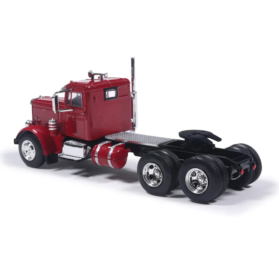 1963 Peterbilt 281 - Burgundy 1:64 Scale by IXO Models