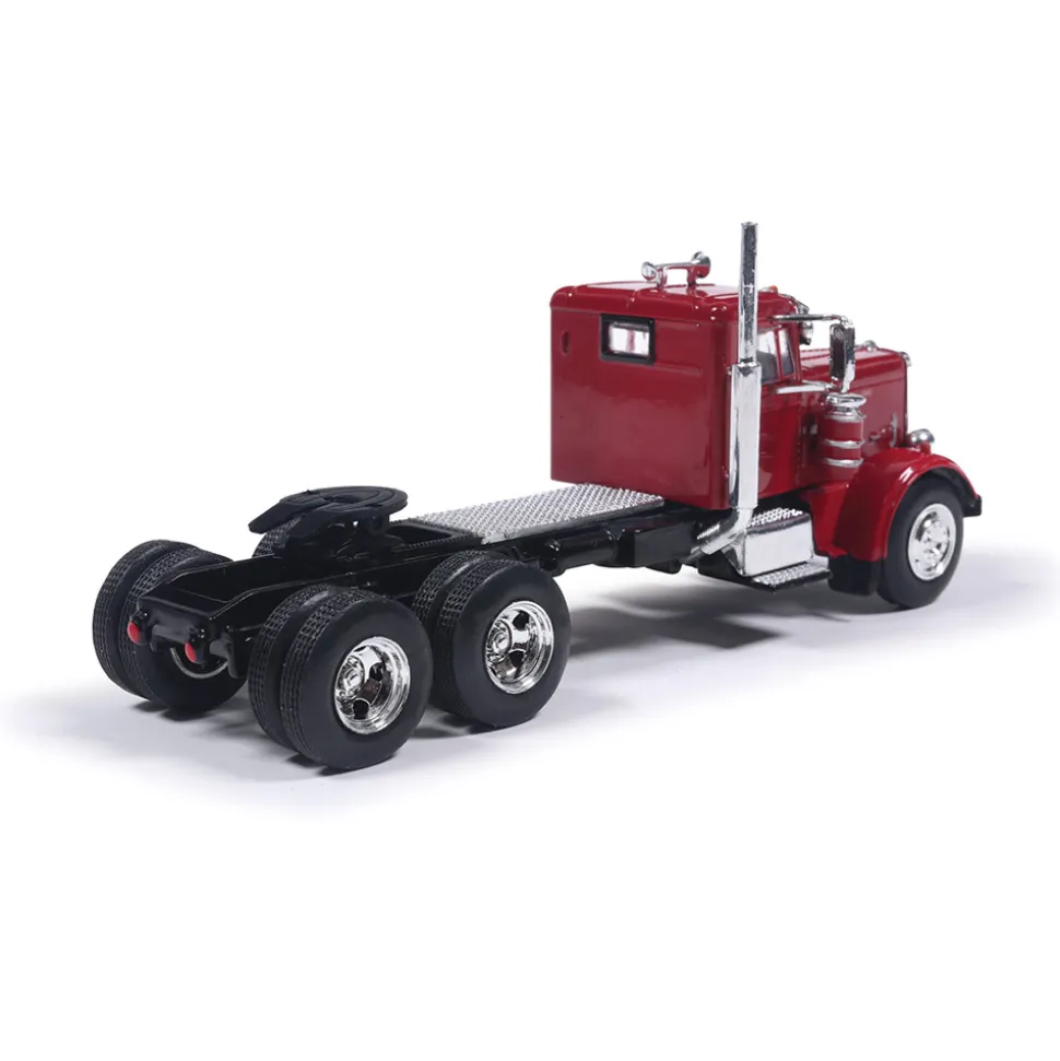 1963 Peterbilt 281 - Burgundy 1:64 Scale by IXO Models