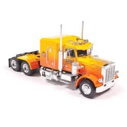 1973 Peterbilt 359 Kelsey's Trucking - Orange 1:64 Scale Diecast Model Truck by IXO Models