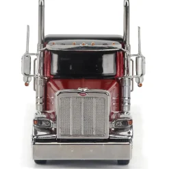 Peterbilt Model 589 BBC 58-inches-Sleeper Tridem-Axle Legendary Package Truck Tractor 1:64 Scale Diecast Model Truck by Diecast Masters