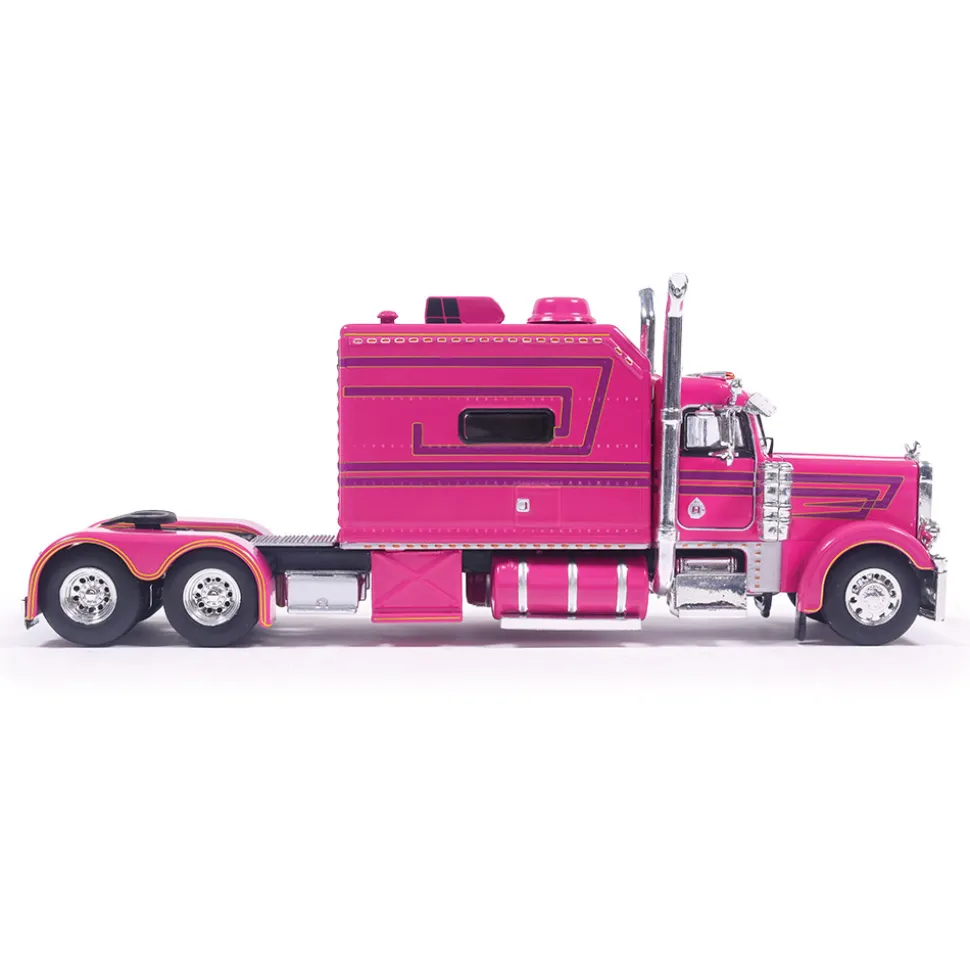 Peterbilt 379 - Pink 1:64 Scale by IXO Models