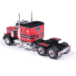 1973 Peterbilt 359 - Red And Black 1:64 Scale Diecast Model Truck by IXO Models
