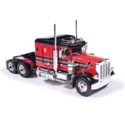 1973 Peterbilt 359 - Red And Black 1:64 Scale Diecast Model Truck by IXO Models