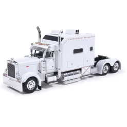 Peterbilt 379 - White 1:64 Scale Diecast Model Truck by IXO Models
