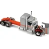 Peterbilt 589 with 58" Sleeper & 50' Wilson Pacesetter Grain Trailer 1:64 Scale by Diecast Promotions
