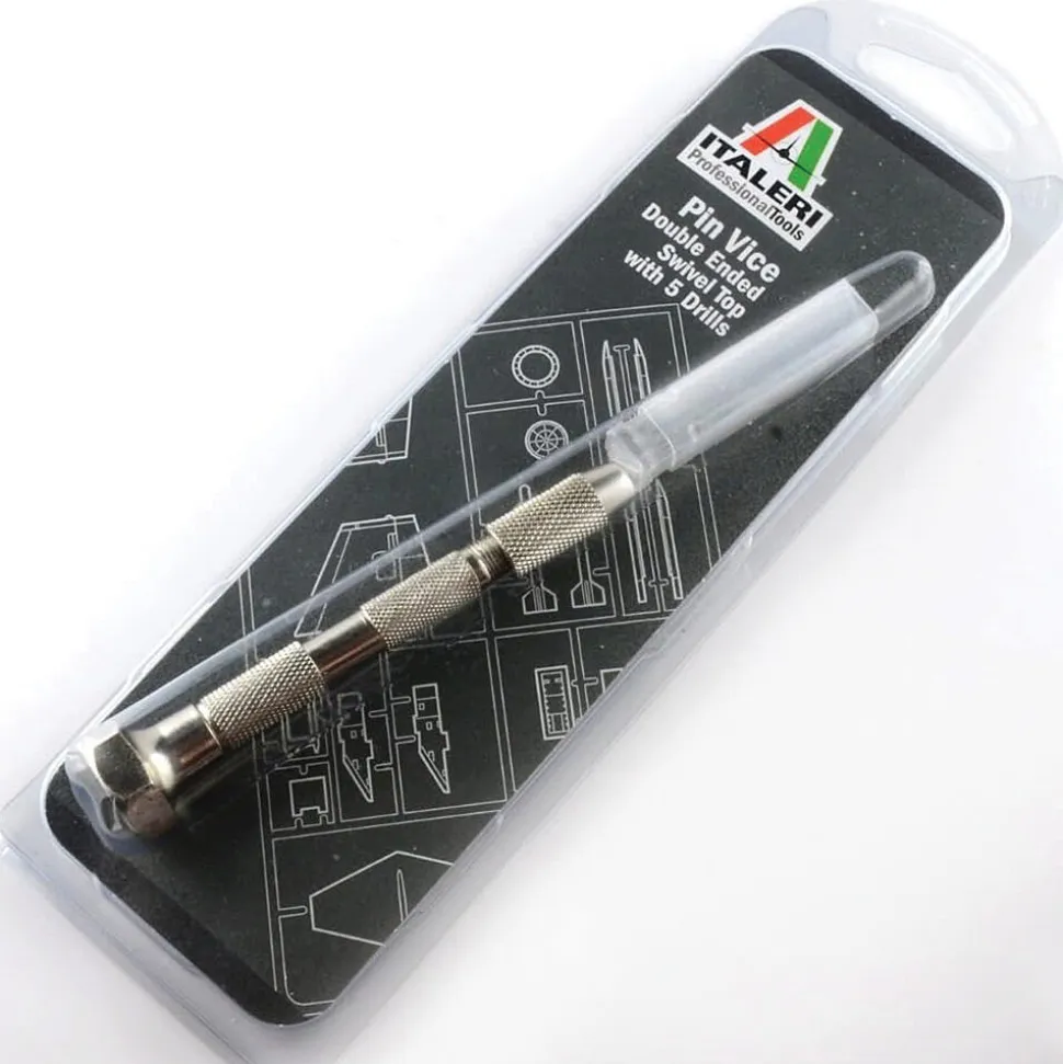 Pin vice with 5 drills Italeri (50831) by Italeri