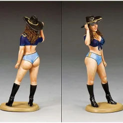 Playmate Cavalry Girl 1/30 Figure K & C (VN152) 1:30 Scale Metal by King and Country