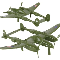 P-38 Lightning Fighter 1/50 2-Piece Plastic Set TM-67910 1:50 scale Plastic by BMC Toys