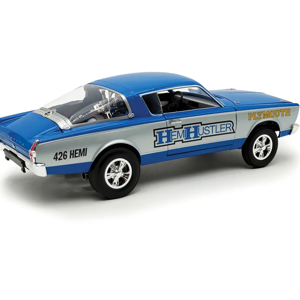 1966 Plymouth Barracuda - Hemi Hustler 1:18 Scale Diecast Model Car by Acme