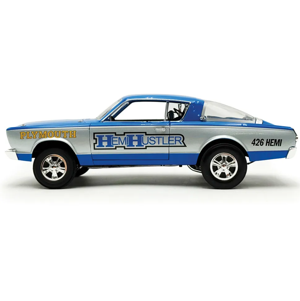 1966 Plymouth Barracuda - Hemi Hustler 1:18 Scale Diecast Model Car by Acme