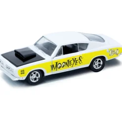 1968 Plymouth Barracuda HEMI Super Stock - Moon Eyes 1:64 Scale by M2 Machines