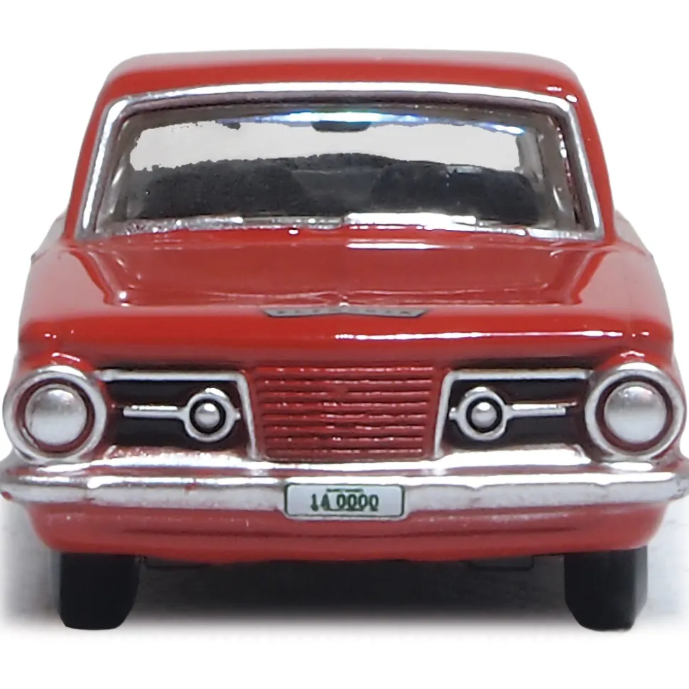 1965 Plymouth Barracuda - Medium Red 1:87 Scale by Oxford Diecast