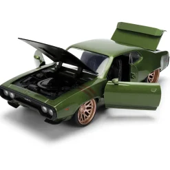 1972 Plymouth GTX - Green 1:24 Scale Diecast Model Car by Jada Toys