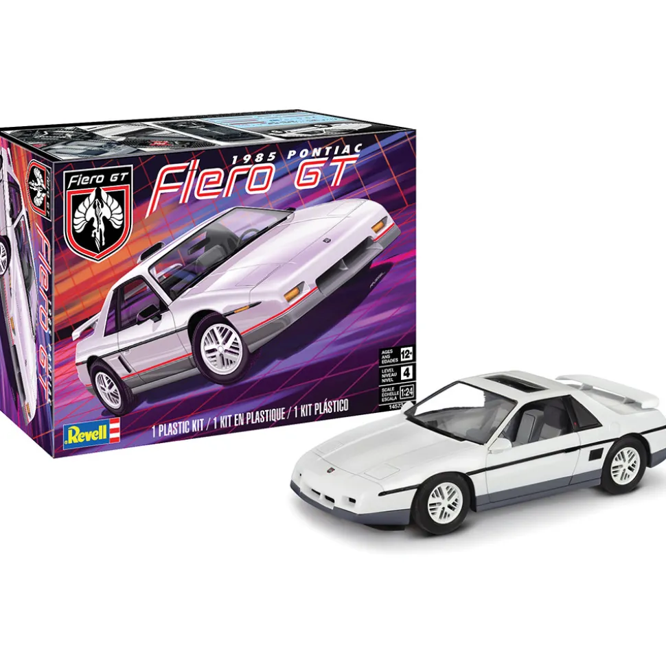 1985 Pontiac Fiero GT Model Kit 1:24 Scale Plastic Model Kit by Revell
