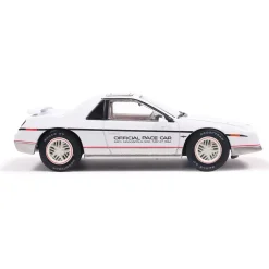 1984 Pontiac Fiero Indianapolis 500 Pace Car - White 1:43 Scale Diecast Model Car by IXO Models