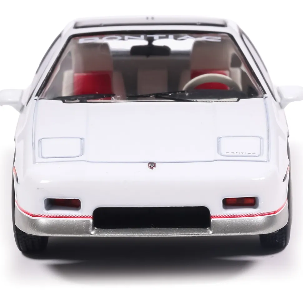 1984 Pontiac Fiero Indianapolis 500 Pace Car - White 1:43 Scale Diecast Model Car by IXO Models
