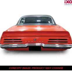1969 Pontiac Firebird 400 - Carousel Red 1:43 Scale Diecast Model Car by IXO Models