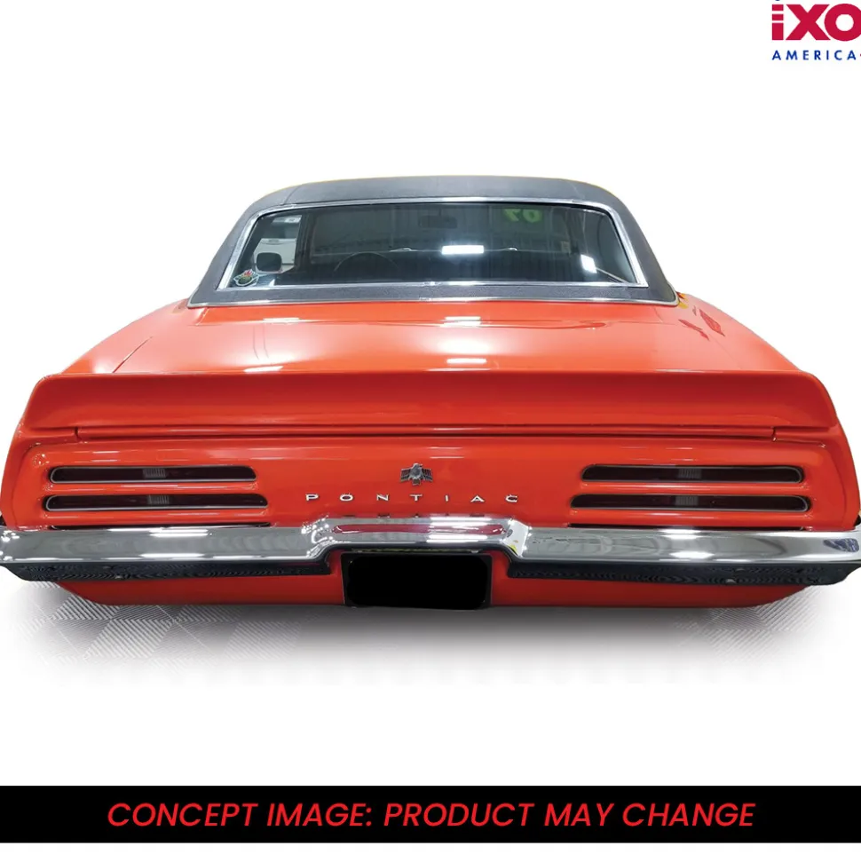 1969 Pontiac Firebird 400 - Carousel Red 1:43 Scale Diecast Model Car by IXO Models