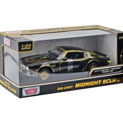 1973 Pontiac Firebird - Midnight Eclipse 1:24 Scale Diecast Model Car by Motormax