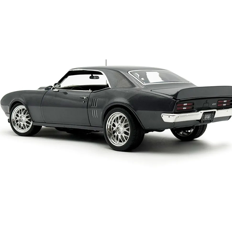 1968 Pontiac Firebird- Street Fighter - Silver Bird 1:18 Scale Diecast Model Car by Acme