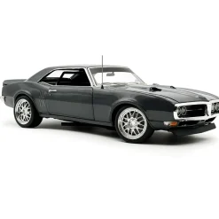 1968 Pontiac Firebird- Street Fighter - Silver Bird 1:18 Scale Diecast Model Car by Acme