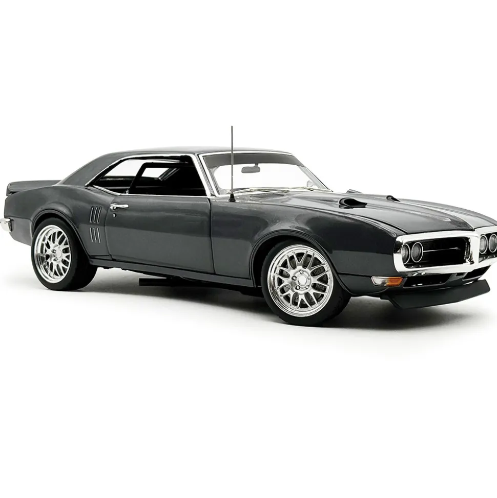 1968 Pontiac Firebird- Street Fighter - Silver Bird 1:18 Scale Diecast Model Car by Acme