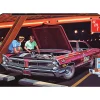 1965 Pontiac Grand Prix Show and Go 1:25 Scale Plastic Model Kit by AMT