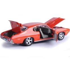 1969 Pontiac GTO Judge - 1:24 1:24 Scale Diecast Model Car by Motormax