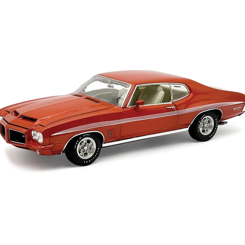 1972 Pontiac GTO Le Mans - Sundance Orange 1:18 Scale Diecast Model Car by Acme