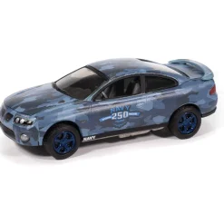 2004 Pontiac GTO 250th Anniversary - Navy Blue Camo 1:64 Scale Diecast Model Car by Johnny Lightning
