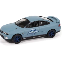 2004 Pontiac GTO 250th Anniversary - Navy Blue 1:64 Scale Diecast Model Car by Johnny Lightning