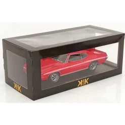 1972 Pontiac Le Mans GTO - Light Red 1:18 Scale Diecast Model Car by KK Scale