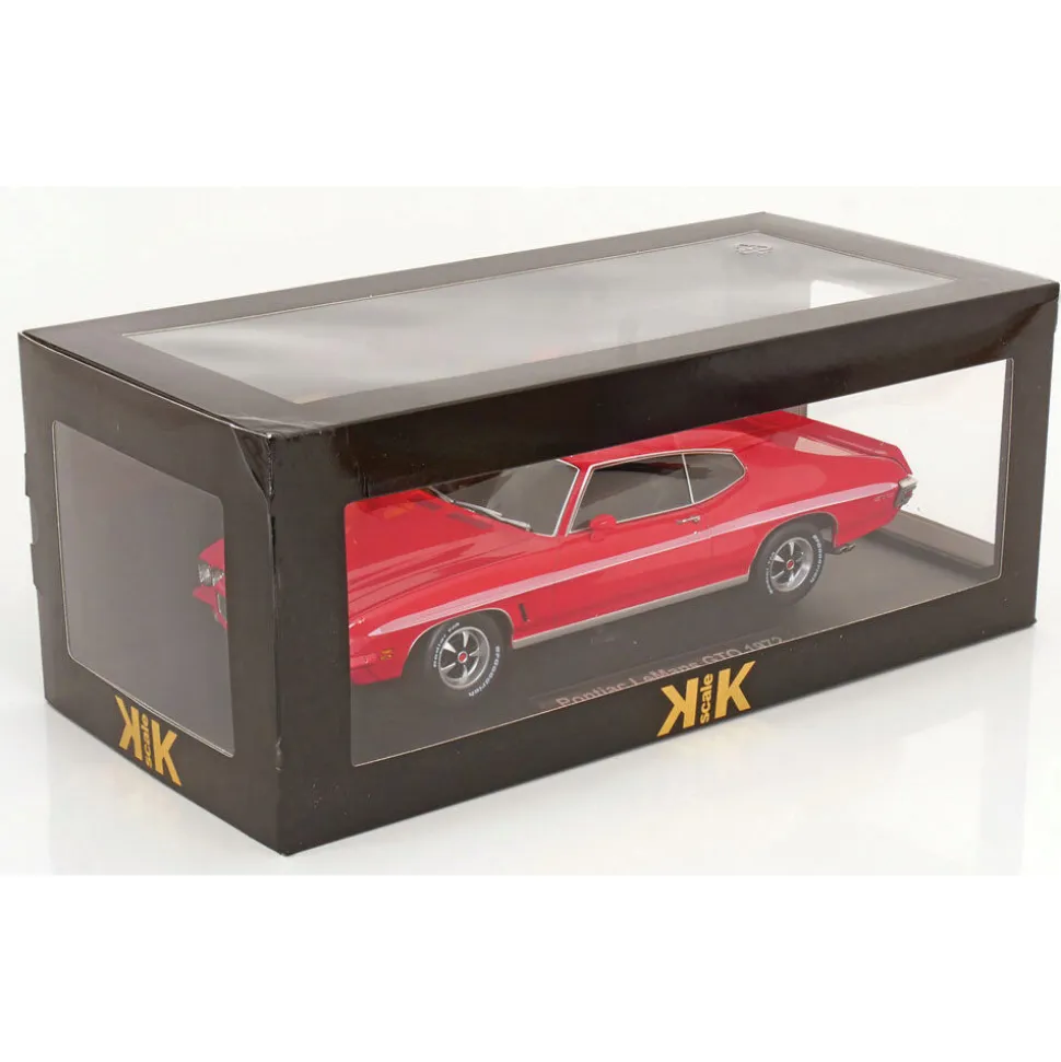 1972 Pontiac Le Mans GTO - Light Red 1:18 Scale Diecast Model Car by KK Scale