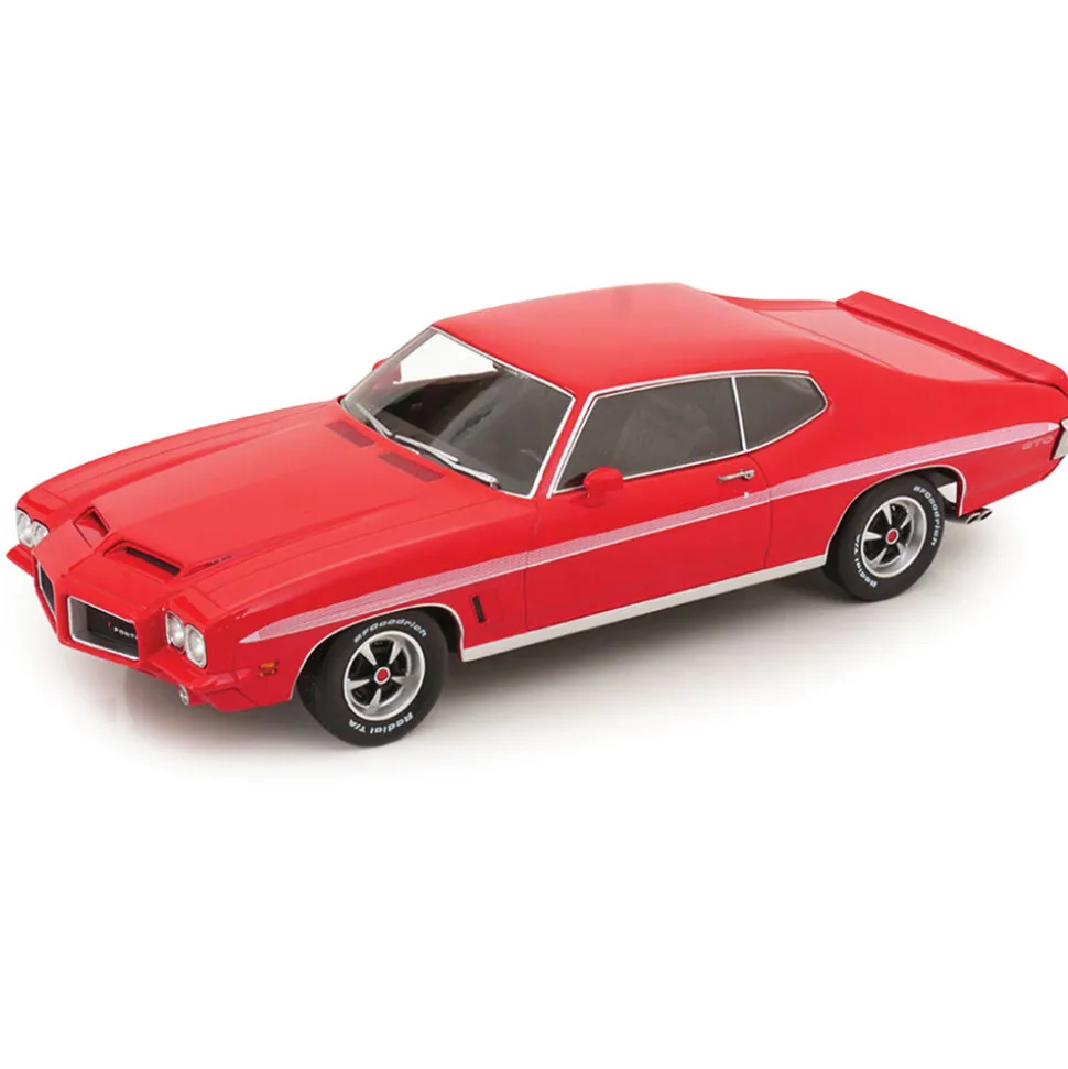 1972 Pontiac Le Mans GTO - Light Red 1:18 Scale Diecast Model Car by KK Scale